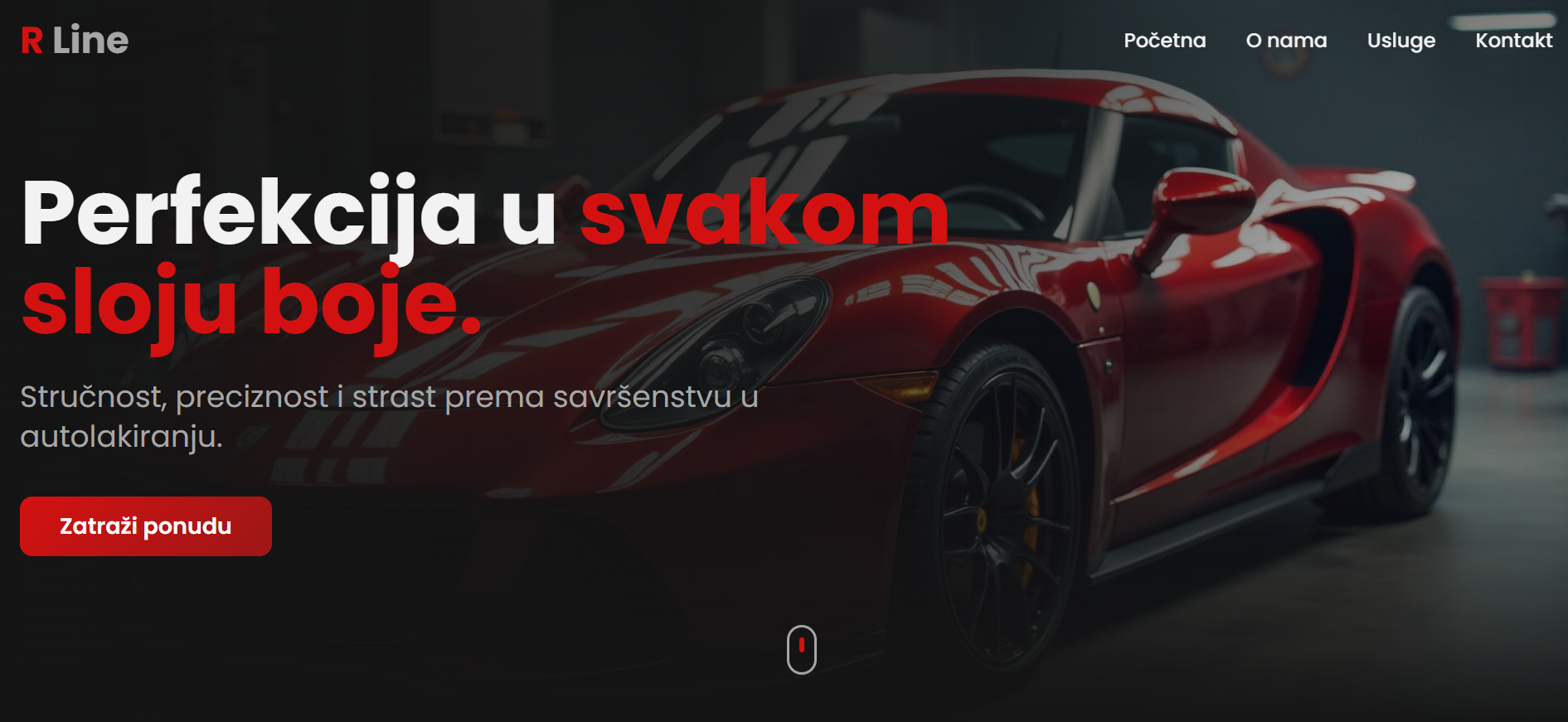 R Line Autolakiranje